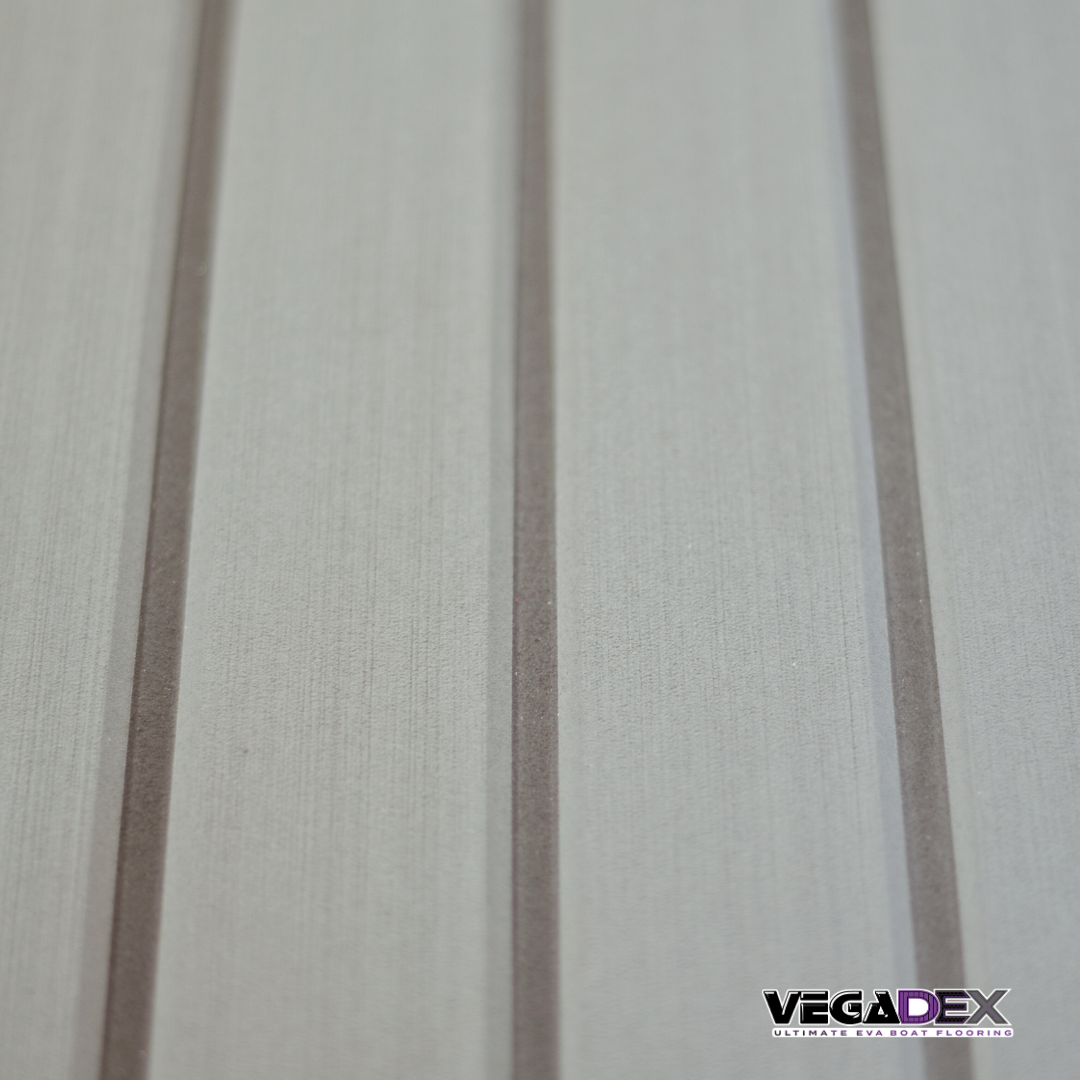 Vegadex EVA Boat Flooring - Light Grey/Black - Image 2
