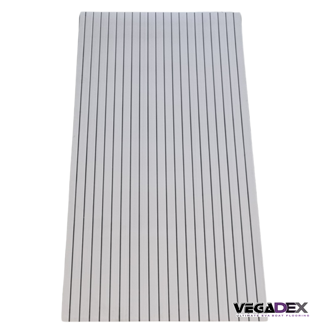 Vegadex EVA Boat Flooring - Light Grey/Black